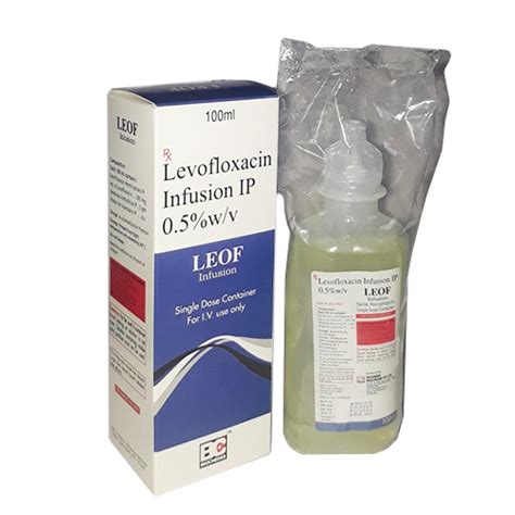 Levofloxacin 500mg 100ml Infusion Biochemix Healthcare Pvt Ltd