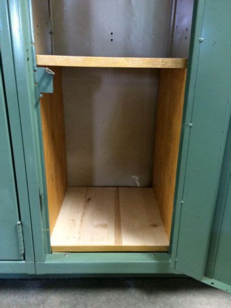 Making Wooden Locker Shelves | ThriftyFun