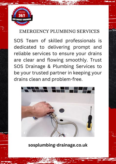 PPT SOS Drainage Plumbing Services PowerPoint Presentation Free