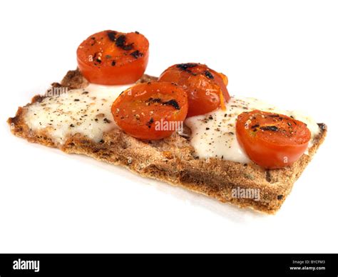 Ryvita with Cheese Stock Photo - Alamy