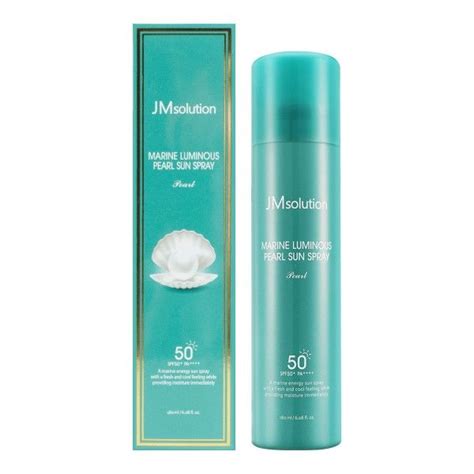 [JM Solution] Marine Luminous Pearl Sun Protection Sun Spray SPF50+PA ...