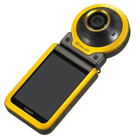 Casio EX-FR100 Action Camera (Yellow) - Digital Point & Shoot - ShaShinKi