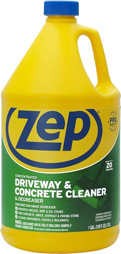 Zep Commercial Zucon Driveway Concrete Masonry Cleaner