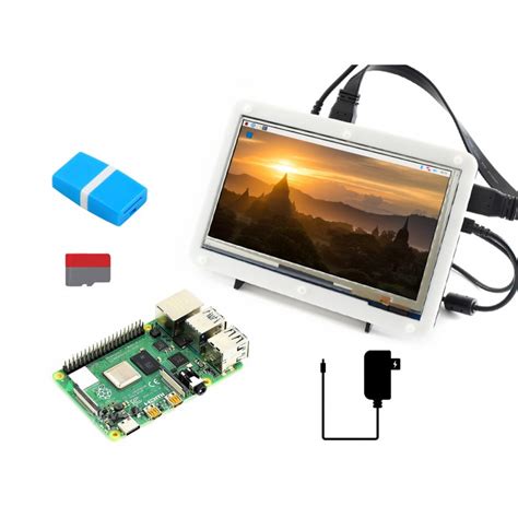 Raspberry Pi Model B Display Kit Inch Capacitive Touch Lcd Micro