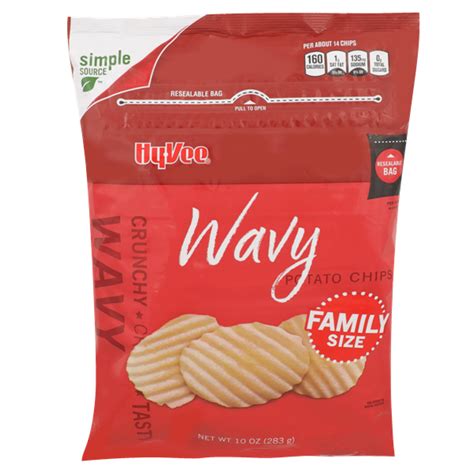 Hy Vee Wavy Potato Chips Hy Vee Aisles Online Grocery Shopping