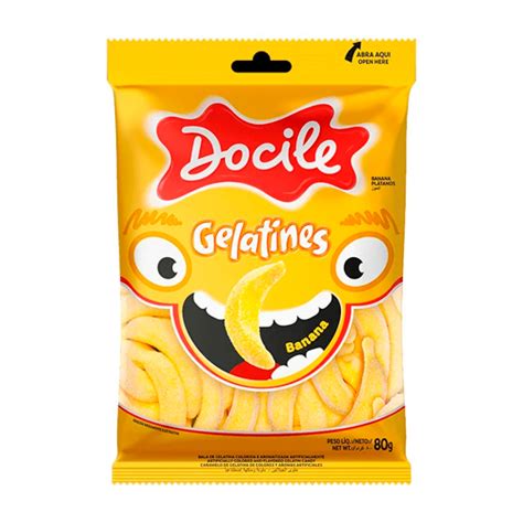 Жев.мармелад DOCILE BANANA (Банан) 80 гр. купить, отзывы, фото ...
