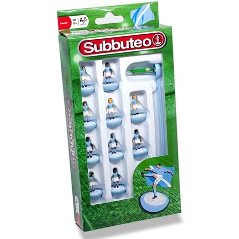 University Games Subbuteo Light Blue And White Player Set