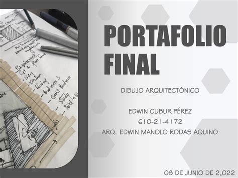 Calaméo Portafolio Final Dibujo Arquitectónico