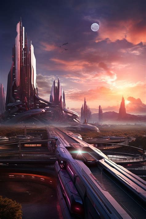 Pin By Antarik Fox On Sci Fi Future Sci Fi City Futuristic City Sci