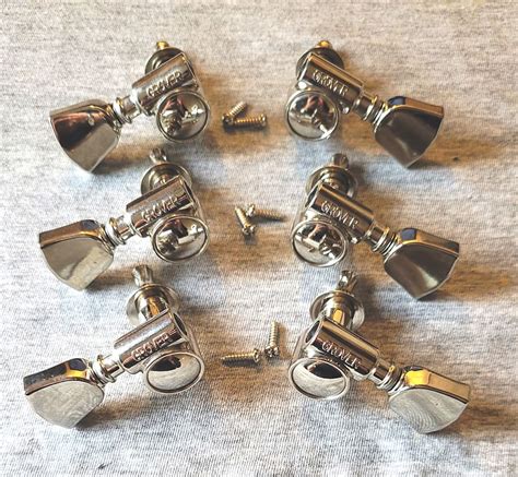 Grover Rotomatic Series X Nickel Tuning Machines Reverb