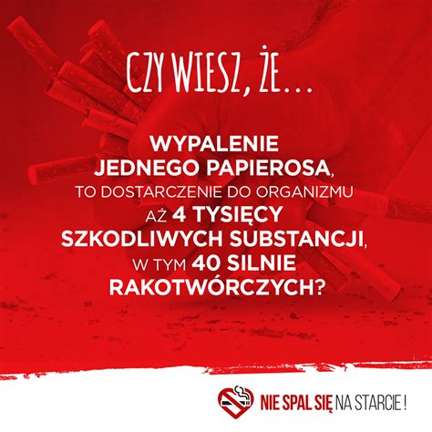 Kampanie społeczne Powstrzymać młodzież przed spalonym startem