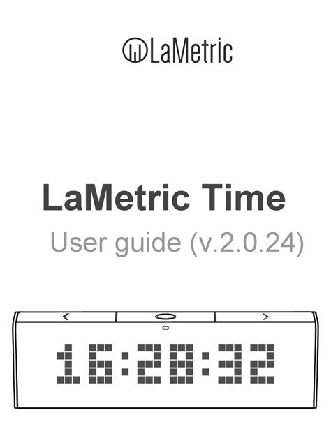 LAMETRIC TIME USER MANUAL Pdf Download | ManualsLib