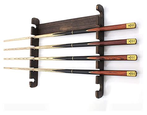 Amazon LSR 6 Pool Cue Rack Modern Pool Stick Holder Wall Mounted