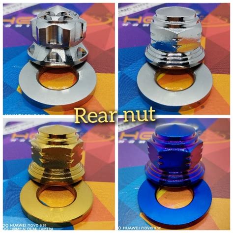 Heng Rear Nut Click Beat M Soul I Nmax Aerox Adv Pcx