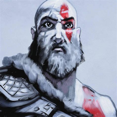 Kratos the concerned father.. by gvaat on DeviantArt