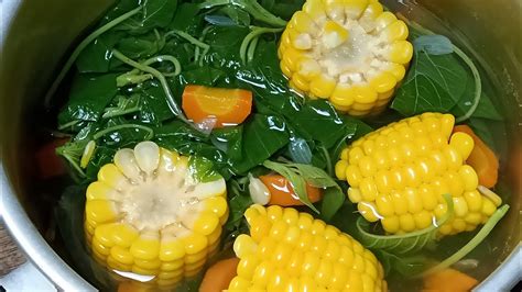 Cara Membuat Sayur Bayam Jagung E