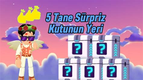 PKXD 5 Tane Sürpriz Kutunun Yerleri Locations of 5 Surprise Boxes