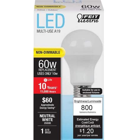 Feit Electric A21 E26 Medium Led Bulb Daylight 300 Watt 57 Off