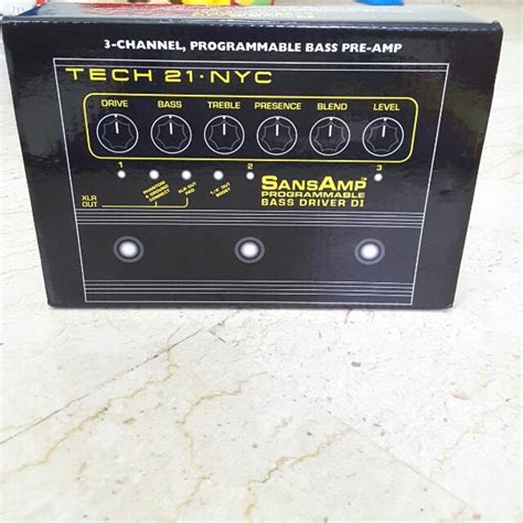 Sansamp Programmable Bass Driver Di Tech Hobbies Toys Music