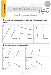 Droites Parall Les Cm Exercice Valuation R Vision Le On Pdf