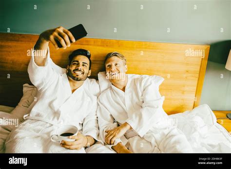 Gay Selfie Bed