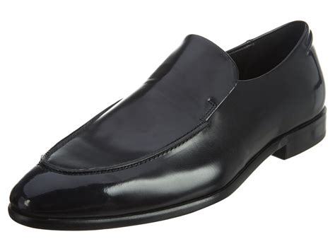 Hugo Boss Hugo Boss Men S Dressapp Loaf Bo Black Leather Loafers