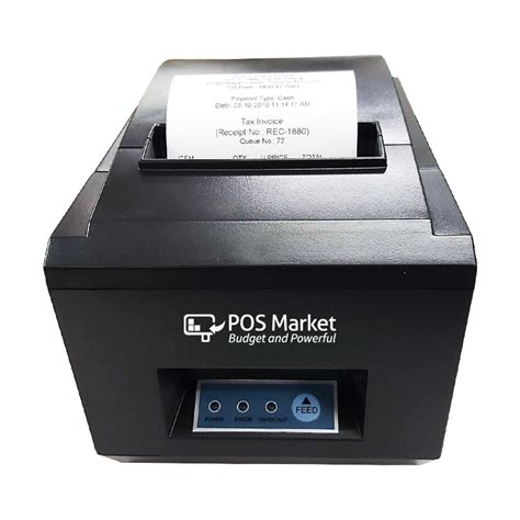 80mm USB Thermal Receipt Printer – POSMarket POS System