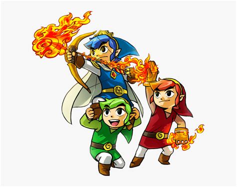 Tloz Triforce Heroes Hd Png Download Kindpng