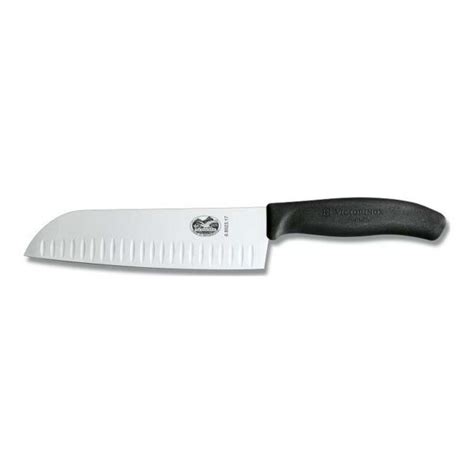 Victorinox Santoku Knife Cm Fluted Wide Blade Cq Butchers