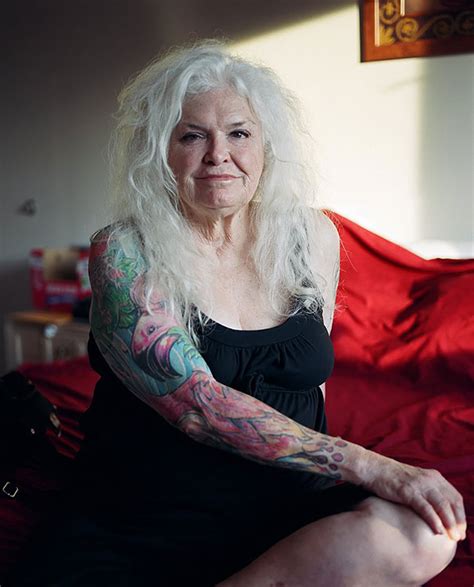 30 Awesome Old People With Tattoos How Will Your Tattoo Look Photo