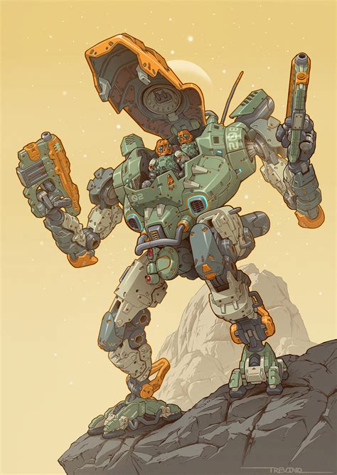 ArtStation - Heavy Mech 02