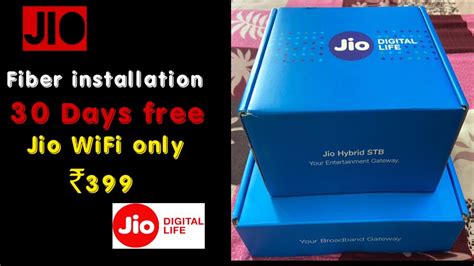 Jio Fiber Unboxing And 4k Set Top Box Jio Fiber Box Mai Kya Kya Milta