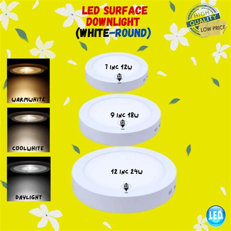 Sirim Approve Led Surface Downlight Led Surface Light W W W