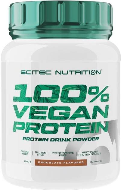 Протеин Scitec Nutrition Vegan Protein 1000 г Шоколад (5999100022607 ...