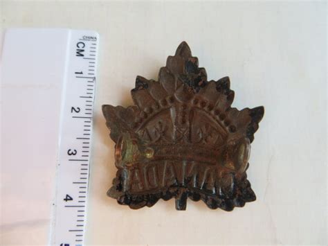 Canada Ww Generic Canadian Expeditionary Force Cap Badge Roden Bro