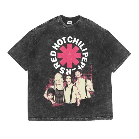 Jual Red Hot Chili Peppers Kaos BAND Basic Washed Vintage OVERSIZE UNISEX Elbow Shopee
