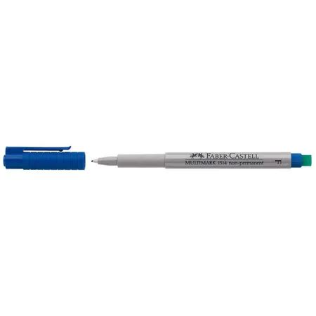 Faber Castell Marker Multimark Nonpermanent F Blau Duo Shop De