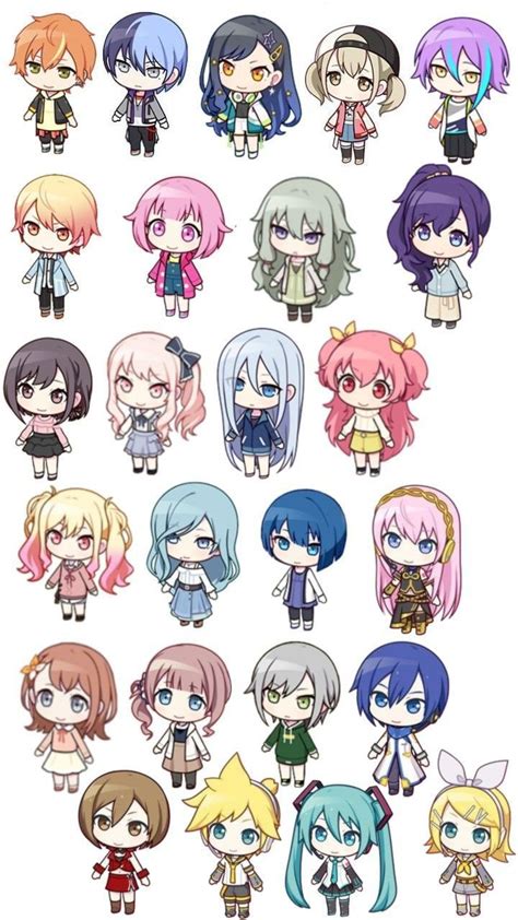 Printable Stickers Cute Stickers Anime Chibi Kawaii Anime Piskel