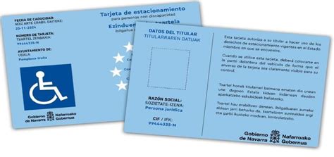 Todas Las Tarjetas De Estacionamiento Por Discapacidad Deber N