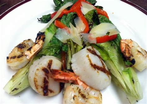 Grilled Seafood Salad Recipe by Lord DT - Cookpad