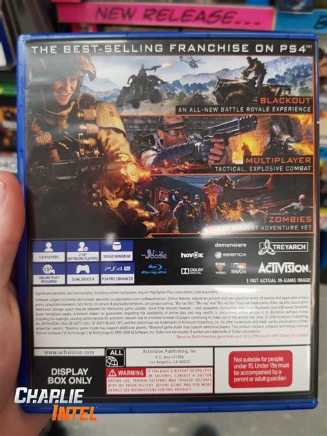 Playstation 4 Call Of Duty Black Ops 4 Mokasinpixels