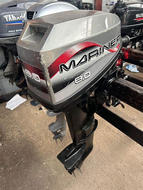 Hp Mariner Short Shaft Tiller Control Stroke Outboard For Sale