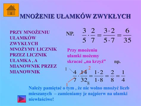 Ppt DziaŁania Na UŁamkach ZwykŁych Powerpoint Presentation Free