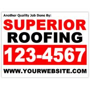 Roofing Yard Signs – Discount Yard Signs