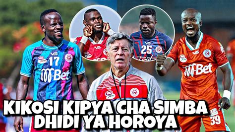 Kocha Robertinho Atangaza Mabadiliko Kikosi Kinachoanza Dhidi Ya Horoya