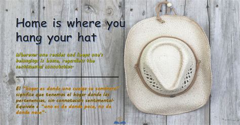 Estantes En El Aula Idioms Clxii Home Is Where You Hang Your Hat