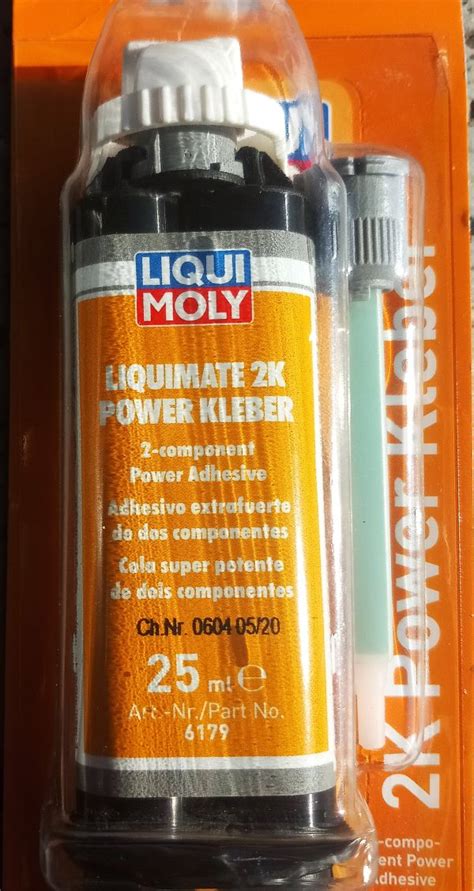 Liqui Moly Colla Bicomponente Liquimate 2K Power Kleber Prova Test