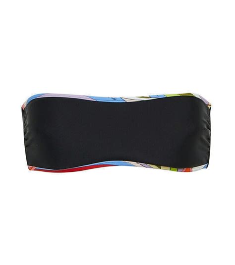 Pucci Bandeau Bikini Top Emilio Pucci