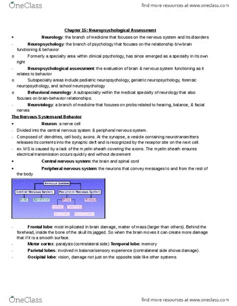 PSYC 3090 Textbook Notes Fall 2014 Chapter 15 Intellectual