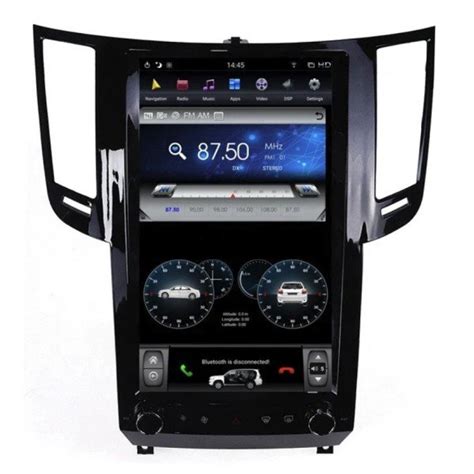 Radio Navegador GPS Tipo TESLA ANDROID Infiniti FX QX Tradetec